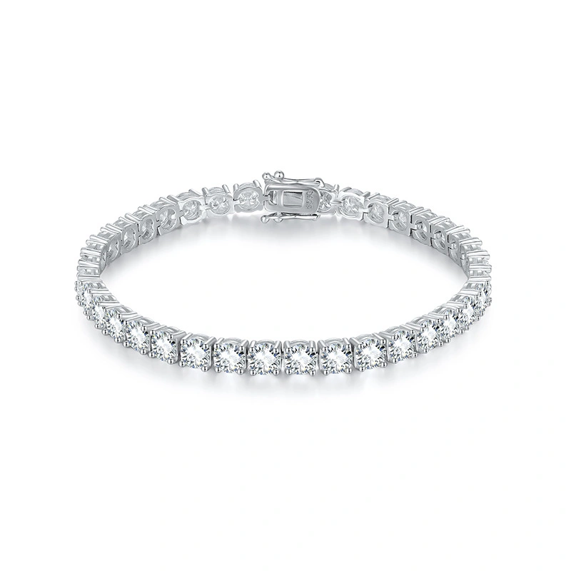 925 Sterling Silver Tennis Bracelet – Elegant Sparkle Jewelry for Women | Luma Moissanite