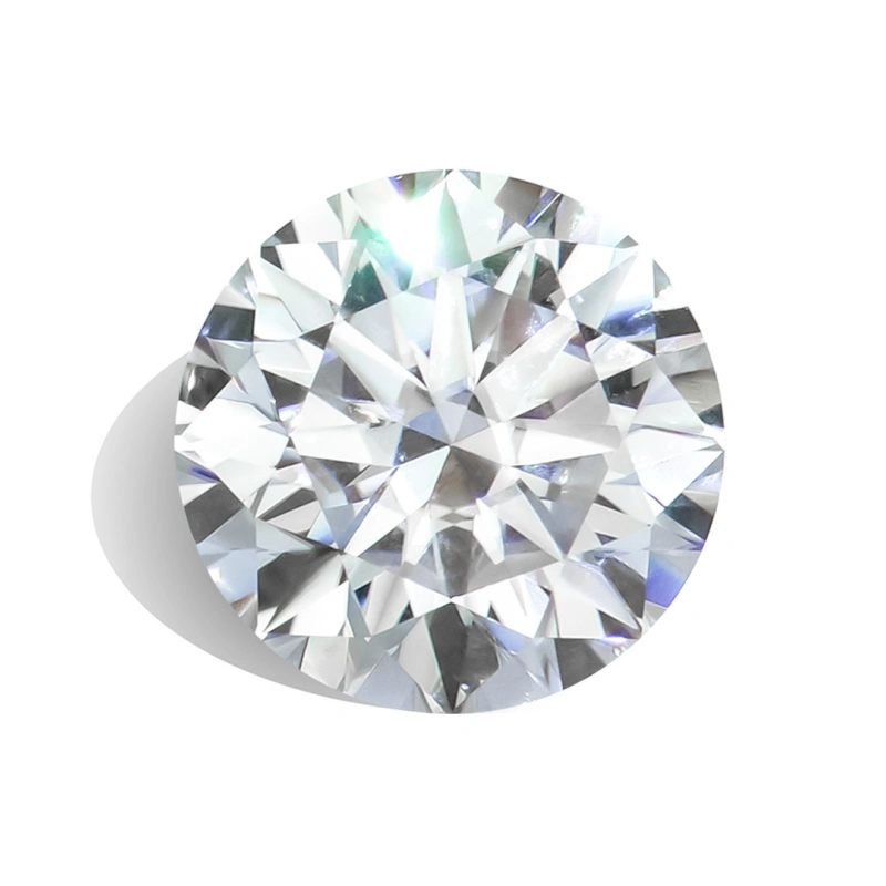 Certified Round Moissanite Loose Stone – 8 Hearts & 8 Arrows Cut for Jewelry Settings, Rings, Necklaces & Earrings | Luma Moissanite