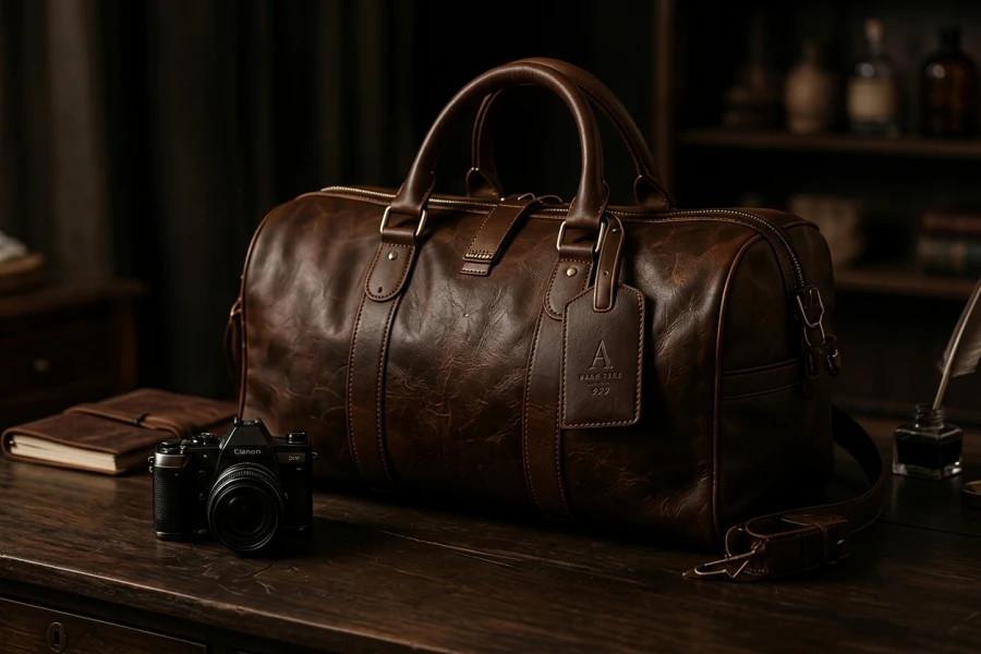 Full-Grain Leather Travel Bags and Duffels